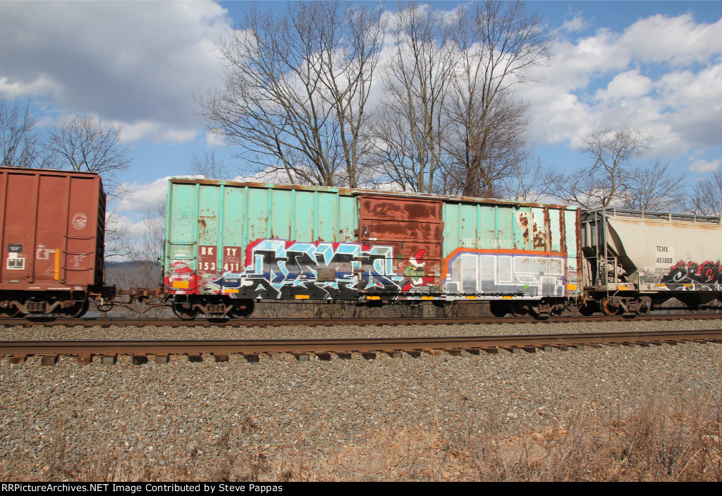 BKTY 153411 -ex Berlin Mills boxcar